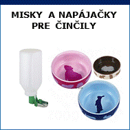 misky pre činčily